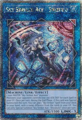 Sky Striker Ace - Shizuku (Alternate Art) - RA03-EN043 - Quarter Century Secret Rare - 1st Edition